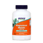 Magnezijev malat NOW 1000 mg, 180 tablet
