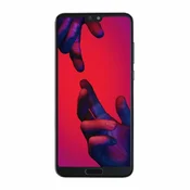Steklo in LCD zaslon za Huawei P20, originalno (OEM), črno