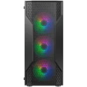 Cougar kucište MX110 RGB, srednji tornjevi, crno