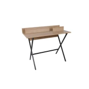 Hanah Home Radni sto Panama, 100x50x89 cm, Hrast-crni