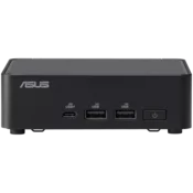 ASUS NUC 14 Pro/RNUC14RVKI300002I/Intel Core 3 100U/Intel Graphics/4xUSB/M.2 22x80 NVMe; 22x42 NVMe/2.5Gbe LAN/2x HDMI/ 2x Thunderbolt 4 (USB-C+DP)/bez pohrane/bez RAM-a/AX211.D2WG.NV/Bez OS-a/EU kabel za napajanje/Slim Kit (L6)/EAN: 4711387492260 90AR006