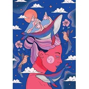 Hachette - Puzzle Dream of Elsewhere - 500 kosov