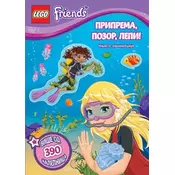 LEGO® Friends - Pripremi se, pozor, lepi! Više od 390 nalepenica
