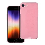 OEM Ohišje za iPhone 7/8/SE 2020/SE 2022 Clear Case 2 mm, roza