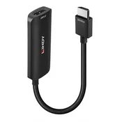 Lindy 38327 HDMI A na DisplayPort adapter, 157 m, črne barve