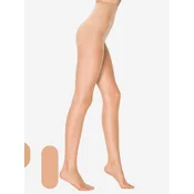 Penti Hlačne nogavice PENTI Damenstrumpfhose kamela