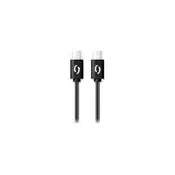 Aligator DATKP48 - USB kabl USB-C / USB-C 65W Power Delivery 1,5m crna