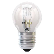 Emos Halogenska žarnica ZE1003 ECO Mini Globe 42W E27 warm white, dimmable