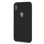 Ferrari Silikonski ovitek FEOSIHCI65BK za iPhone Xs Max črn/črn Off-track