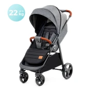 KINDERKRAFT Kolica za bebe GRANDE PLUS siva