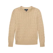 Polo Ralph Lauren LS CABLE CN-TOPS-SWEATER Bež