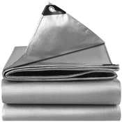 Gardlov cerada 3 × 4 m, 120 g/m2, srebrno-siva