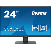 iiyama XU2493HS-B5, 61 cm (24), 1920 x 1080 pikseli, Full HD, LED, 4 ms, Crno