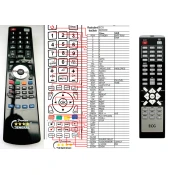 General ECG DVD4517HDMI - compatible General-branded remote control