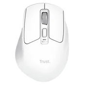 Miš Trust - Niven Comfort, opticki, bežicni, bijeli