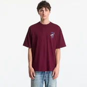 Majice adidas Snowball Graphic Oversized T-shirt Maroon XL
