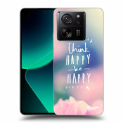 Silikonska prozirna maskica za Xiaomi 13T - Think happy be happy