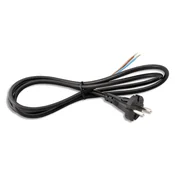 0287 Priključni kabel za električno orodje 10 A 250 V ~ 3500 W, črn 3856024404785