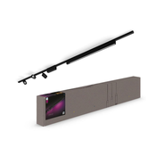 Philips - SET 4xLED Zatemnitvena svetilka za tračni sistem Hue LED/44,6W/230V