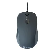 LOGITECH MOUSE ÓPTICO COM FIO ADAX MC-M10AD PARA COMPUTADOR, 1000 DPI, 1,8 M, PRETO, (5000261000)