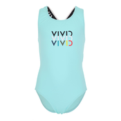 VIVID Enodelne kopalke svetlo modra/rdeča/črna/bela