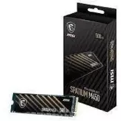SSD PCIe Gen4 M.2 NVMe 500GB MSI S78-440K380