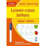 Lower Case Letters Age 3-5 Wipe Clean Activity Book