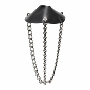 Master Series Leather System Adjustable Weighted Ball Stretcher Black XRB237A