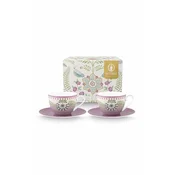 Pip Studio Komplet skodelic in krožnikov Lily 280 ml 2-pack