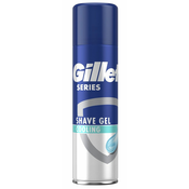 Gillette Series Sensitive Cool gel za britje, 200 ml