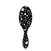 Wet Brush Cetka za rašcešljavanje Original Detangler Hipster Skect, Crno-bela