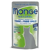 Monge | Natural hrana za odrasle mačke z rumenoplavutim tunom