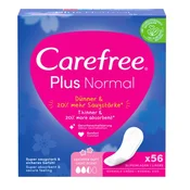 Carefree Wložki za higieno Carefree Plus Normal, 56 kosov, (21825858)