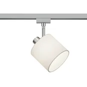 Trio Lighting 2-fazni reflektor DUOline 783301 E14, bel - Dnevna soba/jedilnica - Sodobni - bela - Tkanine/tekstil