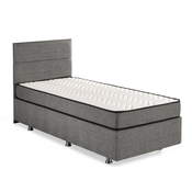 Hanah Home HANAH HOME Silver - Grey (100 x 200) boxspring postelja, (20974296)