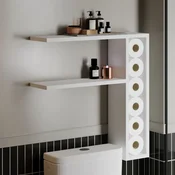HANAH HOME Zidna polica Tiny White