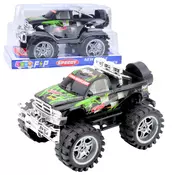 slomart Terenski avtomobil LEAN TOYS King zeleno-črn s pogonom na zadnja kolesa, 27cm