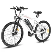 Samebike SAMEBIKE SY26-II Commuter električno kolo, 500W 13Ah, Shimano 21 prestav, belo, (21960286)