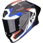 Scorpion EXO-R1 EVO II Air Propel integralna motociklisticka kaciga crno-bijelo-crvena