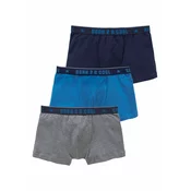 LE JOGGER Spodnjice, modra, siva