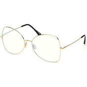 Tom Ford Ženski okvir za dioptrijske naocare Blue block 0FT6049-B 3060, Roze