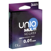 Uniq Condomi Multisex različne uporabe 3 enote, (21078169)