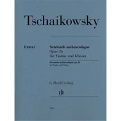 TCHAIKOVSKY:SERENADE MELANCOLIQUE OP.26 VIOLIN AND PIANO