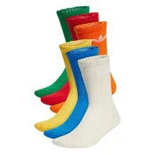 ADIDAS ORIGINALS Nogavice Trefoil Cushion  modra / rumena / zelena / bela