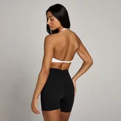 Ženski športni modrček Tempo Halterneck Open Back MP – bela - XXL