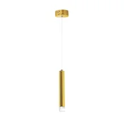 LED luster na sajli GOLDIE LED/5W/230V zlatni