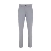 WE Fashion Hlače na rob  svetlo siva