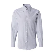 SELECTED HOMME Srajca SLHSLIMETHAN golobje modra/off-bela