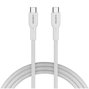 CANYON cable OnWire 60CL C-C 60W COLOR Braided 1m White