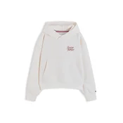 TOMMY HILFIGER Majica temno rdeča/bela